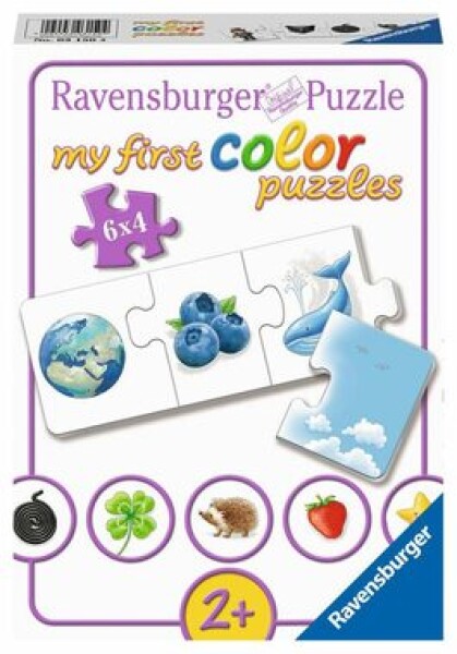 RAVENSBURGER Moje první Naučme se barvy 6x4 dílky