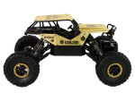 Mamido Terénní autíčko na dálkové ovládání Monster 1:18 černozlaté