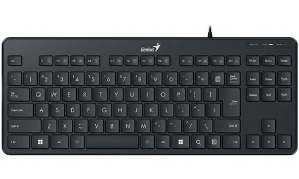 GENIUS LuxeMate 110 černá / Drátová klávesnice / USB / CZ+SK layout (31300012402)