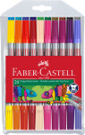 Faber-Castell Faber-Castell, 151119, popisovače oboustranné, 20 ks