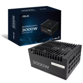 ASUS zdroj Pro WS 3000W Platinum, 140mm, Plně modulární, 80 Plus Platinum, ATX 3.1 EDF_1887770