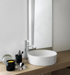 Laufen - Kartell Umyvadlová mísa, průměr 420 mm, SaphirKeramik, bílá H8123310001121