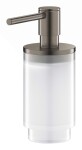 GROHE - Selection Dávkovač tekutého mýdla, sklo/kartáčovaný Hard Graphite 41028AL0