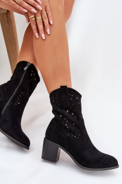 Boty na podpatku model 209417 Step in style 37