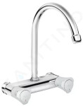 GROHE - Costa L Dřezová kohoutková baterie, chrom 31186001