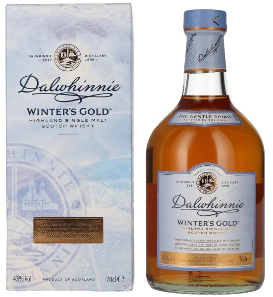 Dalwhinnie WINTER'S GOLD Highland Single Malt Scotch Whisky 43% 0,7 l (tuba)