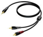 Procab CLA711/5 Jack 3,5mm(M) - 2x RCA(M) / Audio kabel / Stereo / 5 m (1KPCL049)