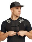 Pánské merino tričko s krátkým rukávem ICEBREAKER Mens 75 Cool-Lite Featherlight SS Crewe, Black velikost: XL