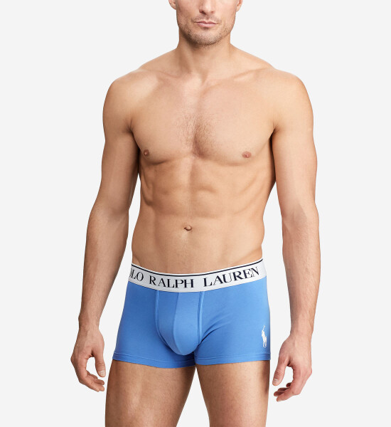 Boxerky 714753035023 modrá - Ralph Lauren S Modrá