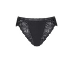 Kalhotky sloggi Chic Tai 4P černé BLACK - SLOGGI BLACK 48