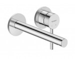 DURAVIT - Circle Umyvadlová baterie pod omítku, 2-otvorová instalace, chrom CE1070004010