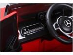 Mamido Dětské elektrické autíčko Mercedes G500 červené