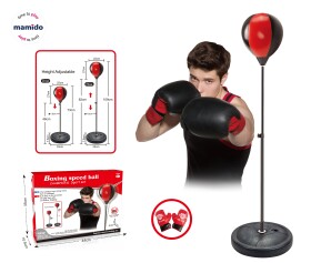Mamido Dětský boxovací set - boxovací hruška a rukavice 73 - 109 cm MT1108