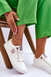 Dámské Cross Jeans Fabric Sneakers LL2R4043 Bílé 38