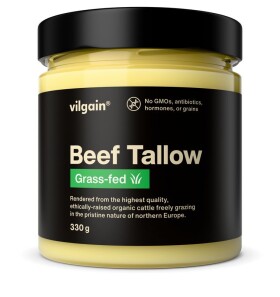 Vilgain Grass-fed hovězí lůj BIO – 3× 330 g