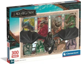 CLEMENTONI Puzzle Jak vycvičit draka SUPER