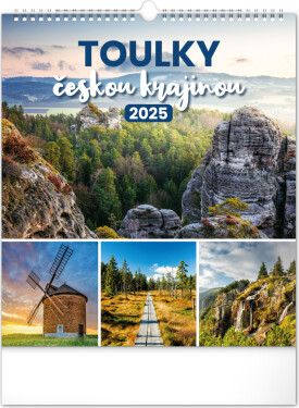 Nástěnný kalendář 2025 Toulky českou krajinou,