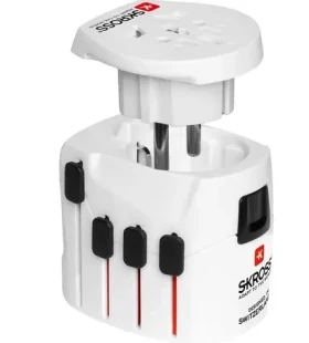 MicroConnect Univerzální SKROSS World Pro+ adaptér bílá (PETRAVEL27)