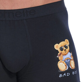 Pánské boxerky 280/246 Tatoo Bad boy - CORNETTE tmavě modrá L