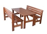 Rojaplast VIKING zahradní lavice dřevěná LAKOVANÁ - 150 cm