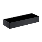 OMNIRES - Sprchový koš UNI, 30 x 5 x 11 cm, matná černá UN10335BL