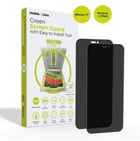 Mobile Origin Screen Guard s aplikátorem pro Apple iPhone 17 / 2 kusy / Privátní sklo (SGA-FP-i17-2pk)