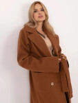 Dámský kabát LK CZ 509786.99 Světle hnědý - LAKERTA světle hnědá L/XL