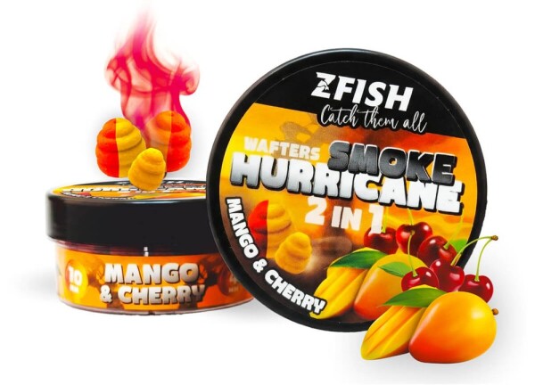 Zfish Nástraha Smoke Hurricane Wafters 2in1 - Mango-Cherry,Zfish Nástraha Smoke Hurricane Wafters 2in1 - Mango-Cherry