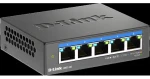 D-Link DMS-105/E / Switch / 5 portů / 2,5 Gbps / Fanless / QoS