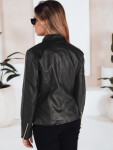 Dámská kožená bunda TY5202 černá - FashionStreet XL
