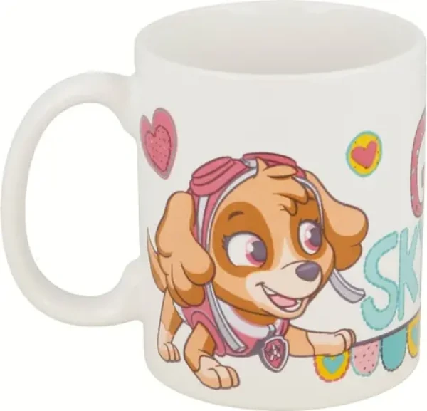 STOR Hrneček keramický 325 ml Tlapková patrola: Skye (40635)