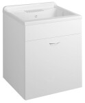 Aqualine Plastová výlevka se skříňkou 60x50 cm, včetně sifonu, PI6050-01