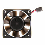 Noiseblocker BlackSilent Pro Fan PR-2 černá / 60mm / 16.8 dB @ 2500 RPM / 17 CFM / 3-pin (ITR-PR-2)