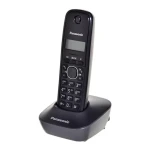 Panasonic KX-TG1611 černá / Bezdrátový telefon / DECT / CLIP / Telefonní seznam 50 / Doba hovoru 15 h (KX-TG1611PDH)