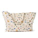 LIEWOOD Taška z organické bavlny Around the World, multi barva, textil