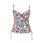 Tankini vrchní díl SW1841 modro-oranžové - Panache 38D