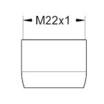 GROHE - Náhradní díly Perlátor M22x1, 15,0 l/min, chrom 13928000
