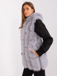 Dámská vesta AT KZ 2379.96P šedá - Wool Fashion 2XL/3XL