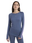 ICEBREAKER Wmns 200 ZoneKnit™ LS Crewe, Dawn/Purple Gaze/Cb velikost: XS