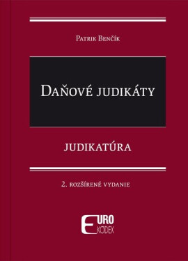 Daňové judikáty - Patrik Benčík