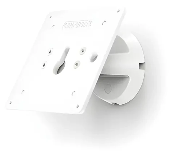 Compulocks BOW bílá / Nástěnný sklopný držák (505W)