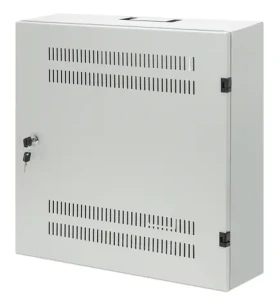 Intellinet Nástěnný rozvaděč 4U 540x550 mm šedá / Rozvaděč / 19" / Uzavřený rám / Nosnost 60 kg / Kov (713641)