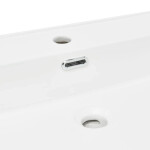 Nábytkové umyvadlo SAT B-Way 81x46,5 cm otvor pro baterii uprostřed SATBW8046 SATBW8046