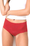 Dámské kalhotky Bellie red maxi - JULIMEX červená M