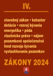 Zákony IV 2024 Stavebné Zákony predpisy