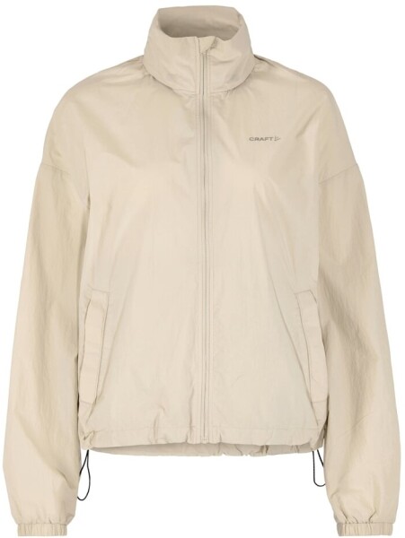 Běžecká bunda CRAFT Hypervent Oversized Wind - béžová Velikost textilu: XL