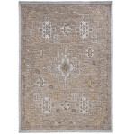 DumDekorace Venkovní koberec na terasu a balkon - hnědý v ratanovém stylu Šířka: 200 cm | Délka: 300 cm