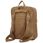 Stylový dámský koženkový kabelko-batoh Virgin, khaki