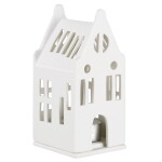 Räder Porcelánový svícen domeček Mansion, bílá barva, porcelán