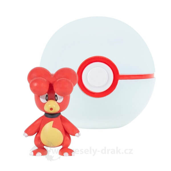 Pokémon Clip and Go Premier Ball - figurka Magby